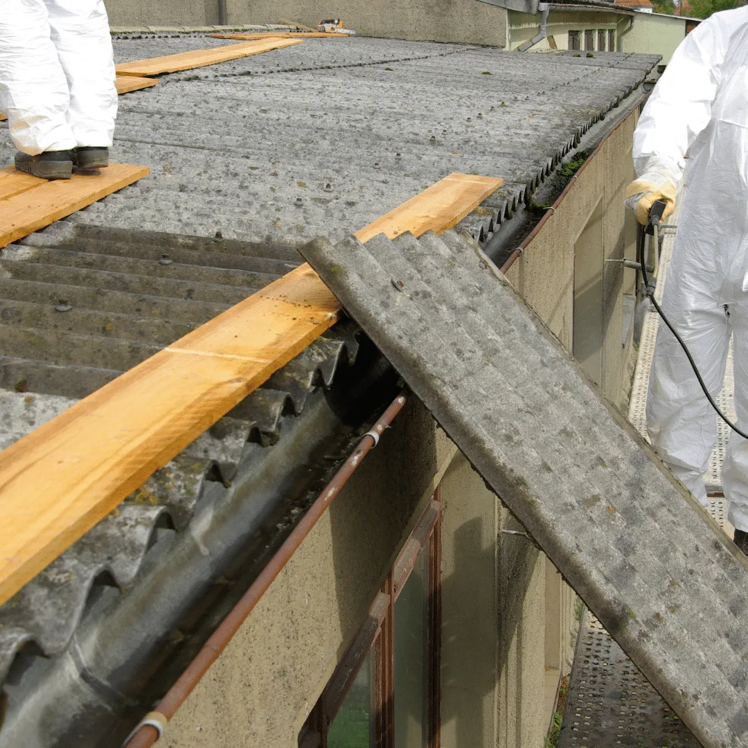Asbestos Roof Removal by Stay Safe Environmental 
