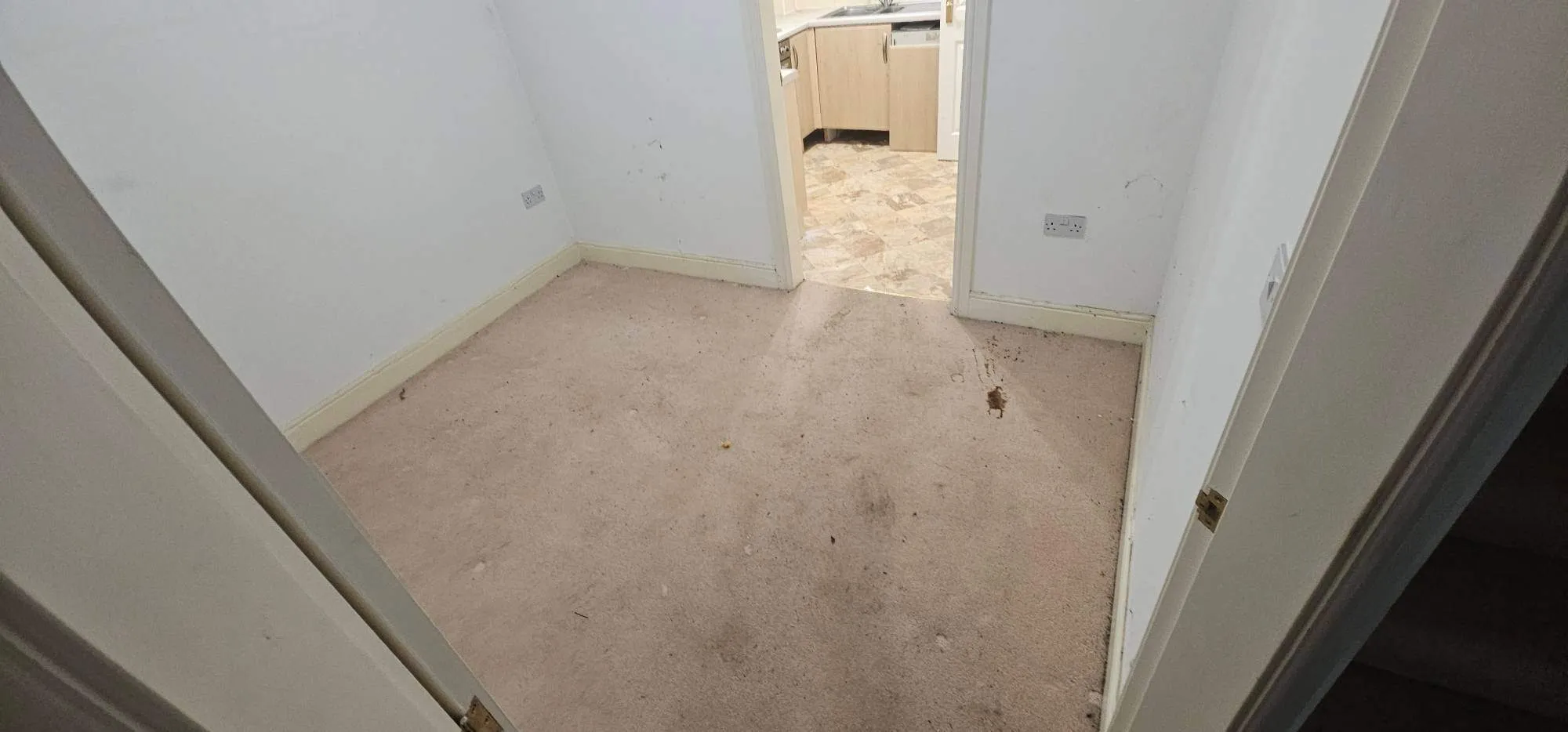 Cleared empty room following an end of tenancy property clearance in Birmingham