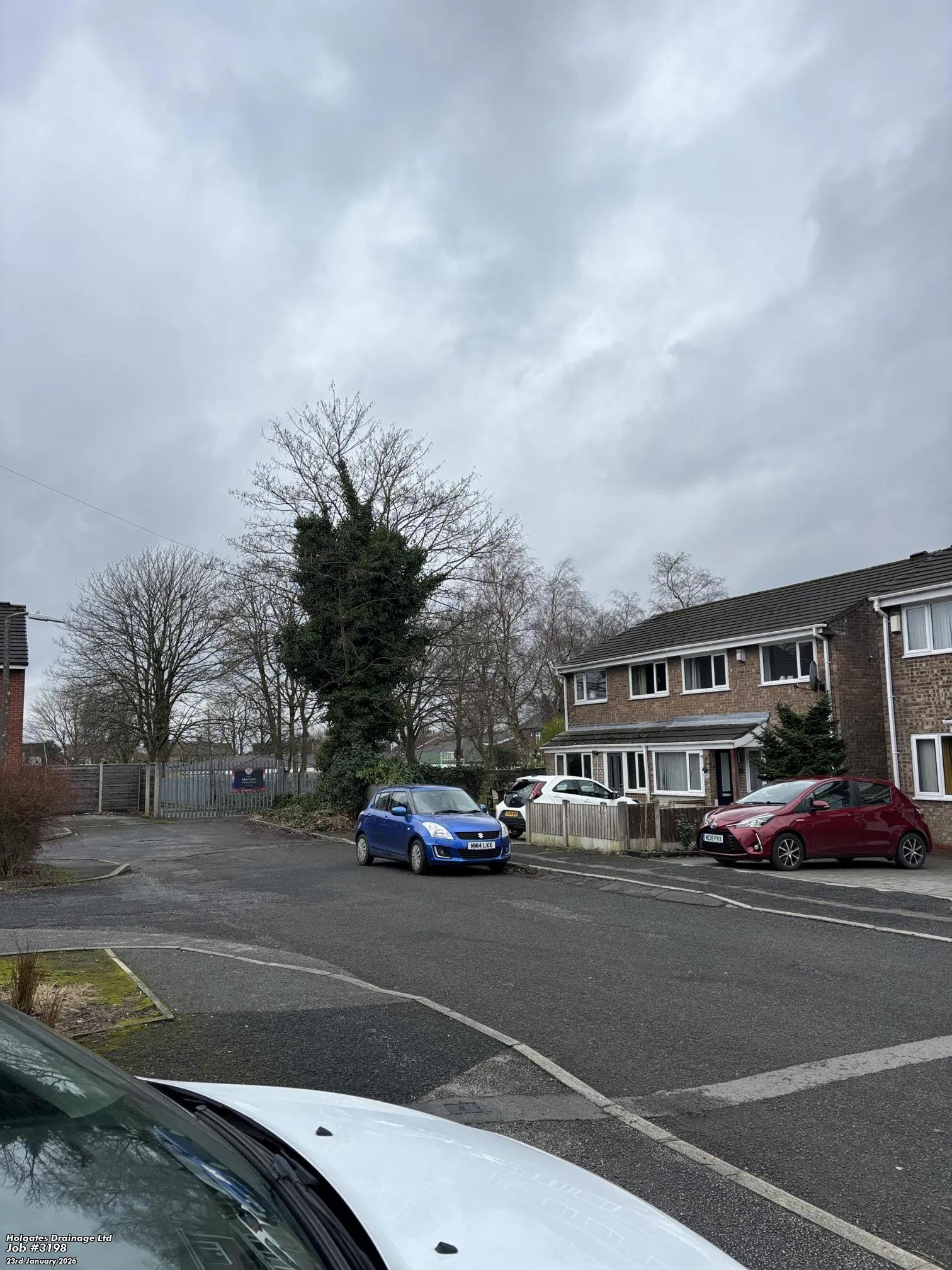 Residential street in Blackburn Lancashire served by Pest Medic pest control specialists