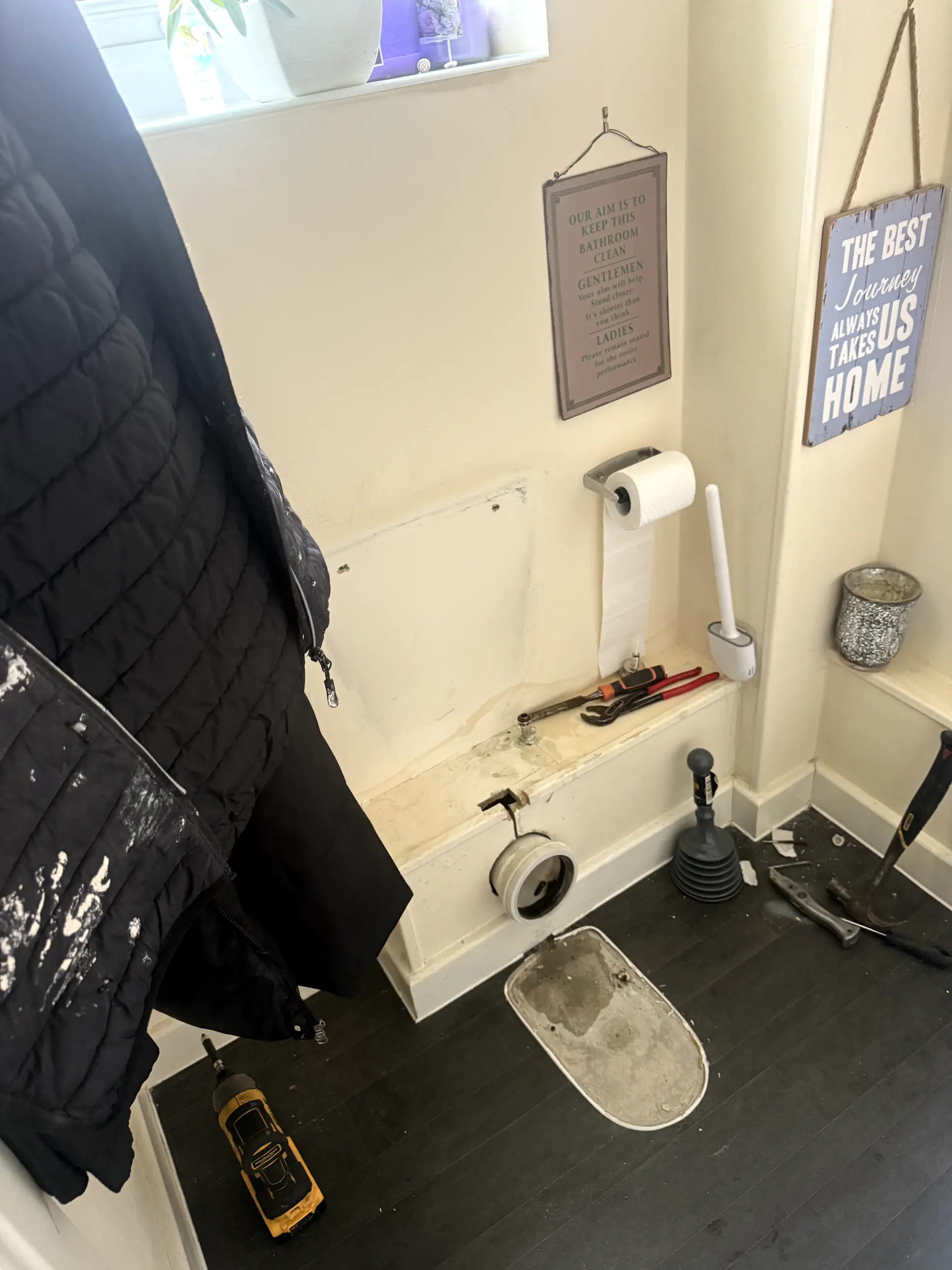WGS Services plumber performing a bathroom repair and toilet maintenance in Darwen.