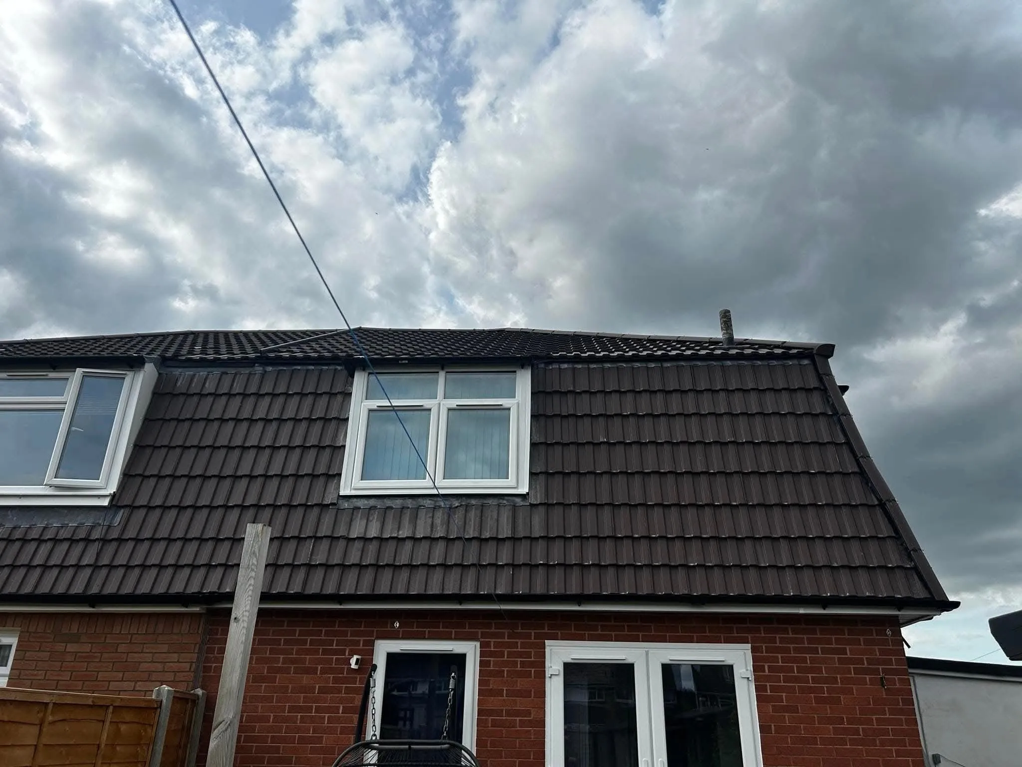 Expert domestic roof repairs and installations on a residential home by NTL Roofing