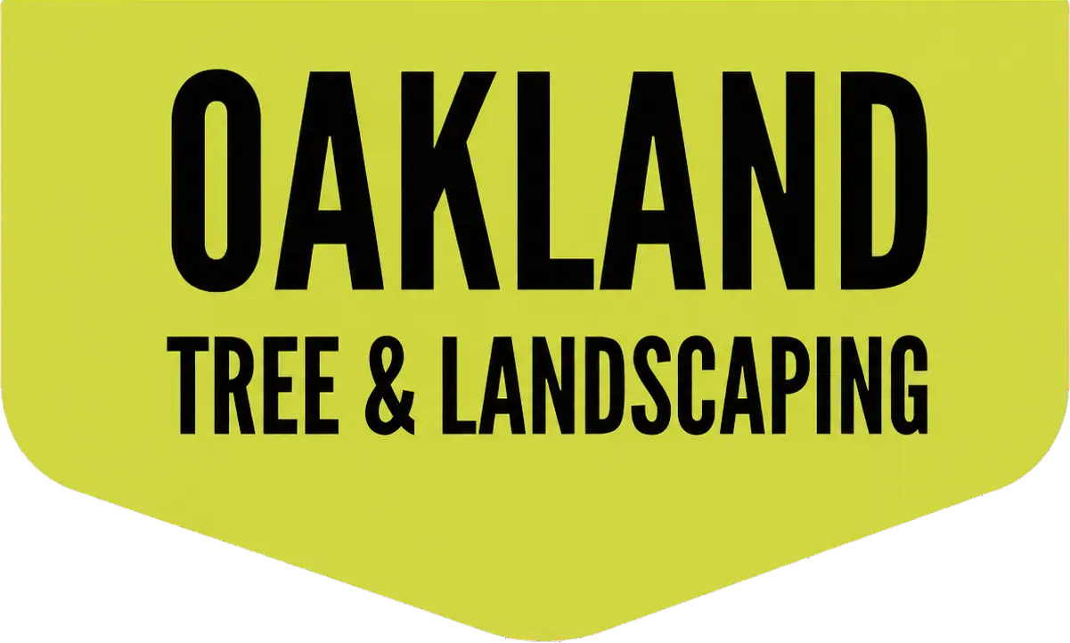 Oakland trees and landscaping Logo