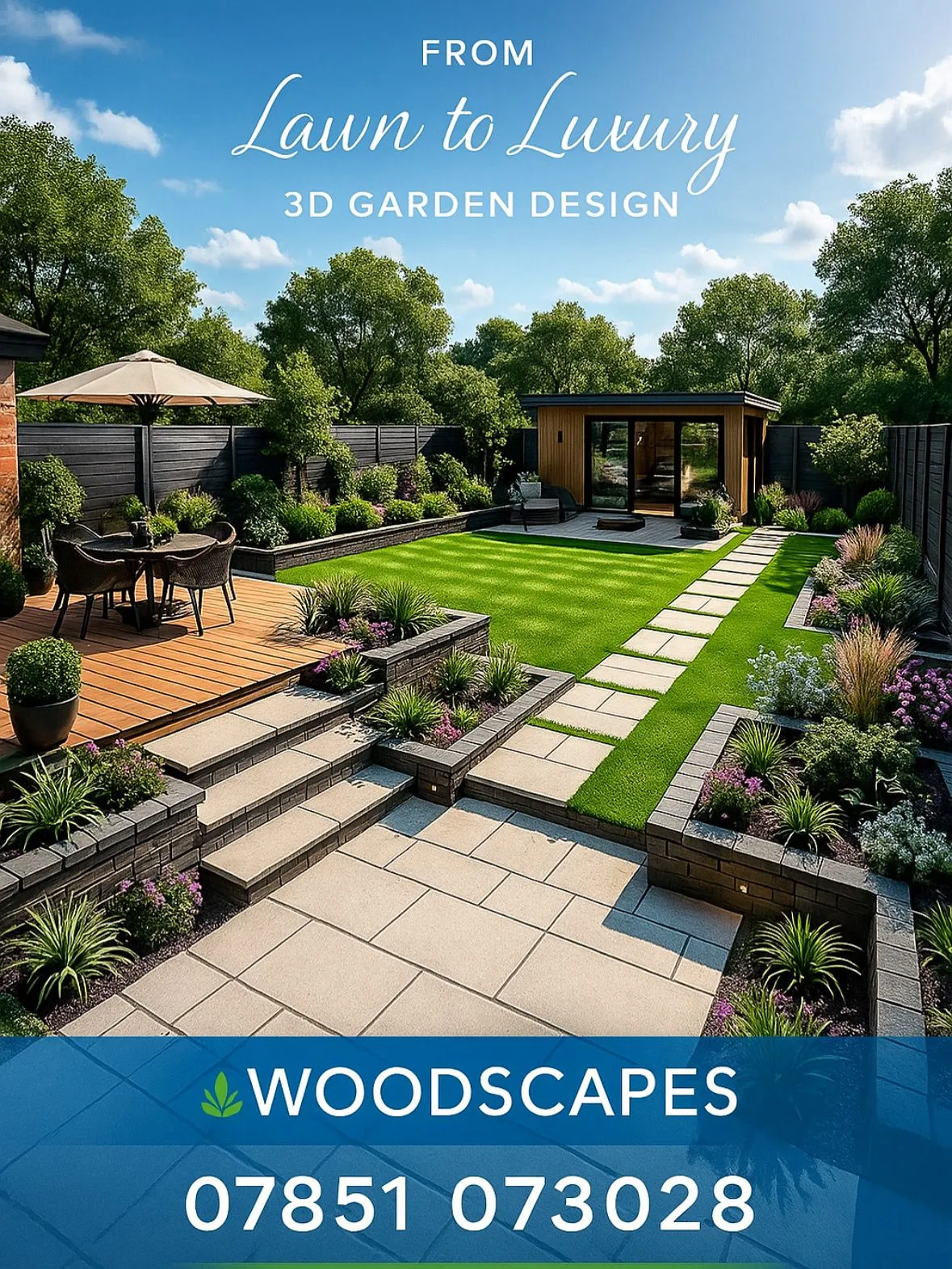 Landscape Design service by Woodscapes in Leicester