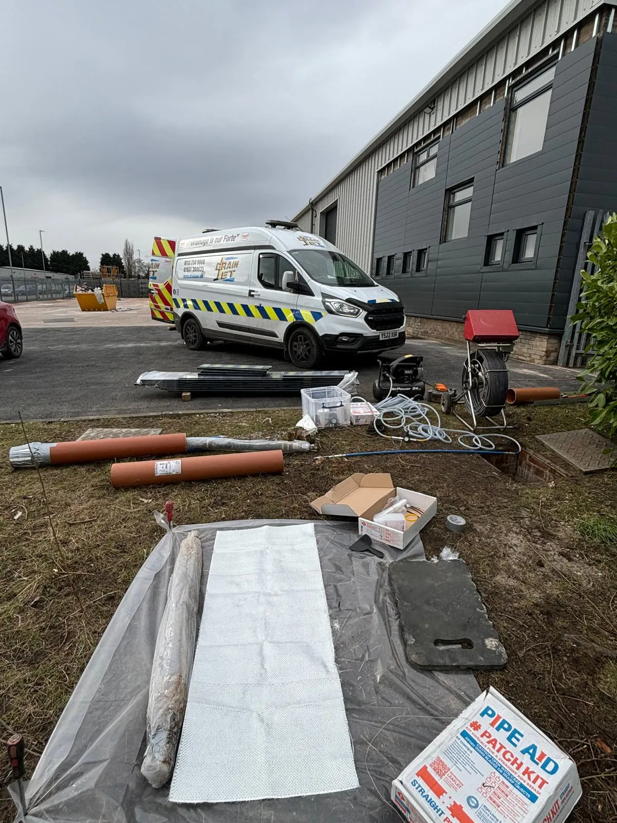 No-Dig Patch Repairs by Drain Jet 