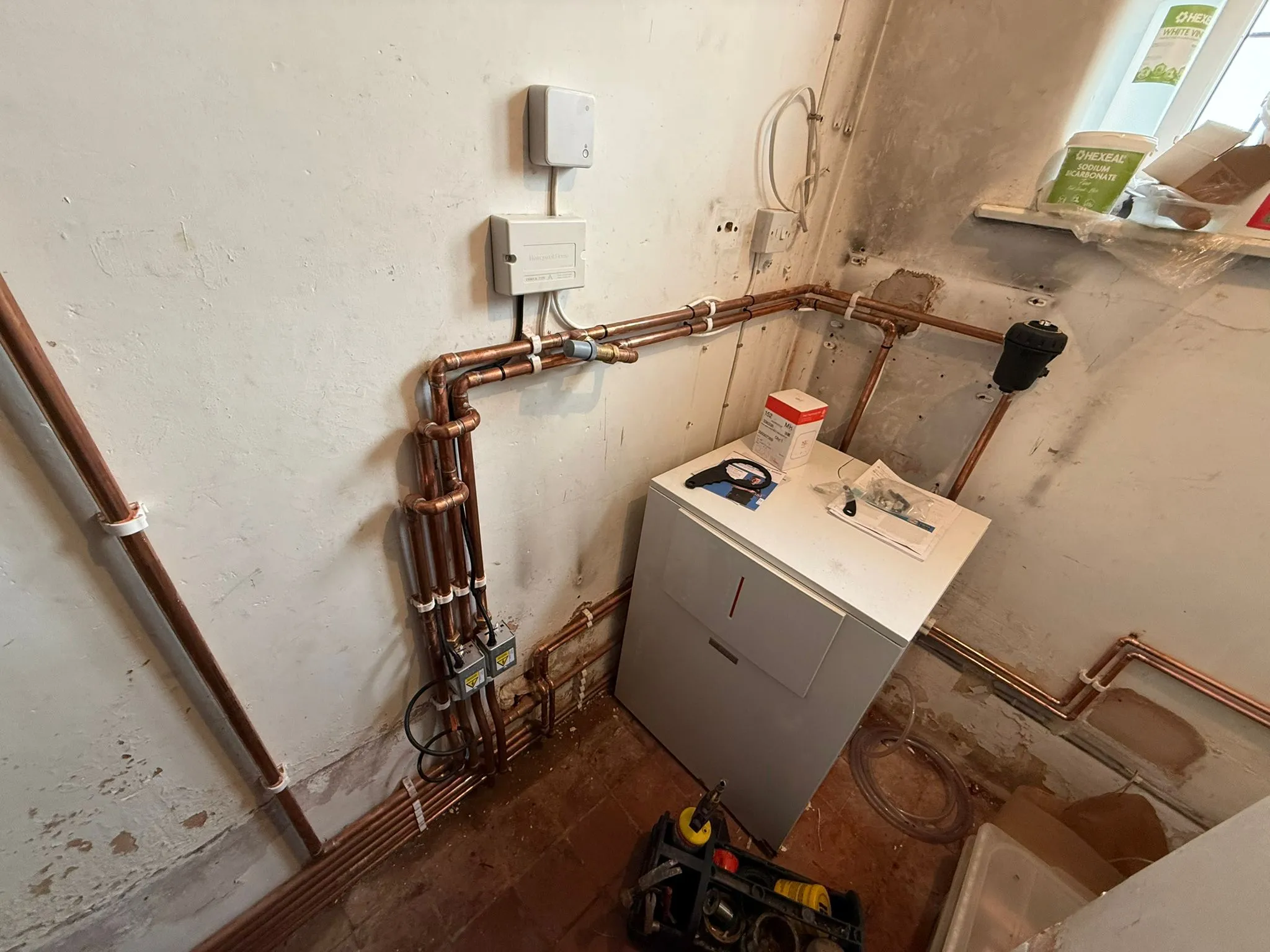 A professional central heating and boiler installation in Warrington by Redorr Heating & Cooling Services Ltd.