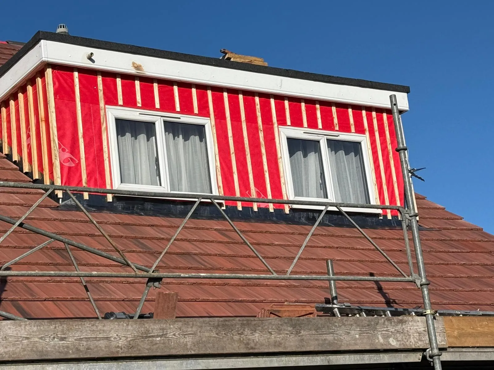 Dormer Construction by P D Roofing & Building Contractors Aberdeenshire