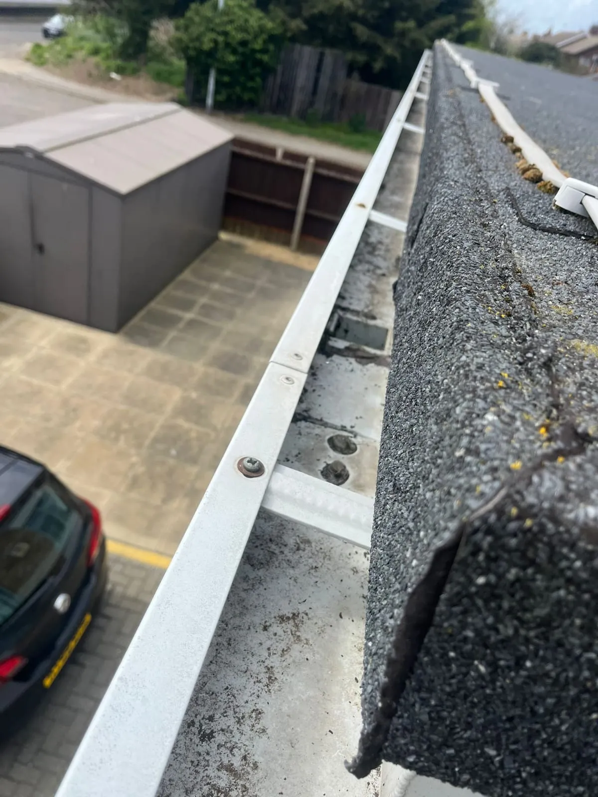 Professional flat roof and guttering inspection by FLEX PROPERTY SERVICES in Felixstowe.