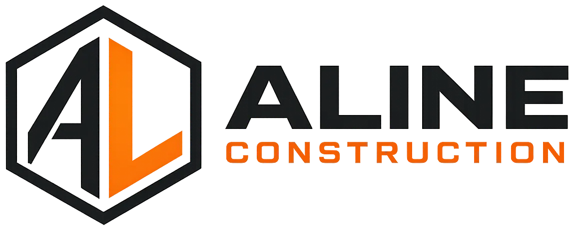 Aline Construction Logo