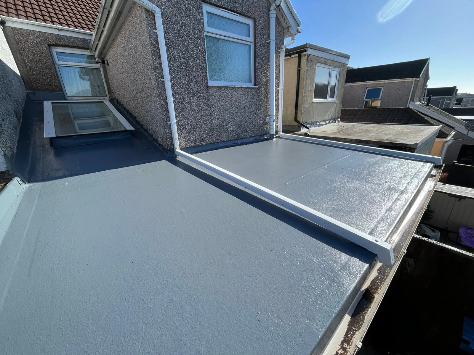 Professional flat roof installation in Gloucestershire by PRS Roofing