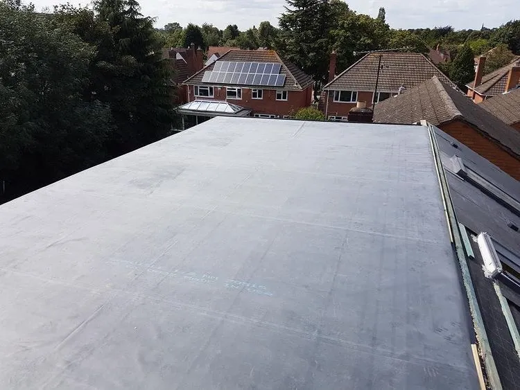 High-quality flat roof installation by PRS Roofing in Gloucestershire.