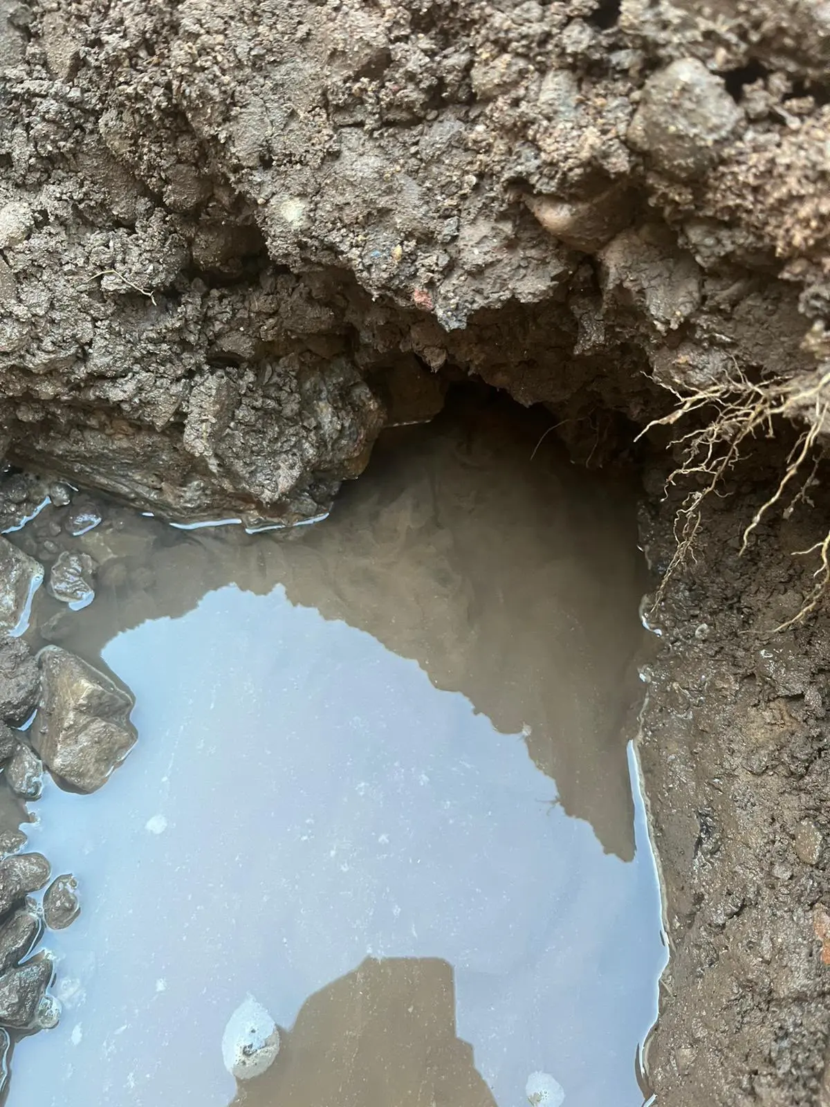Collapsed Drain Repairs by CB Drainage Scotland