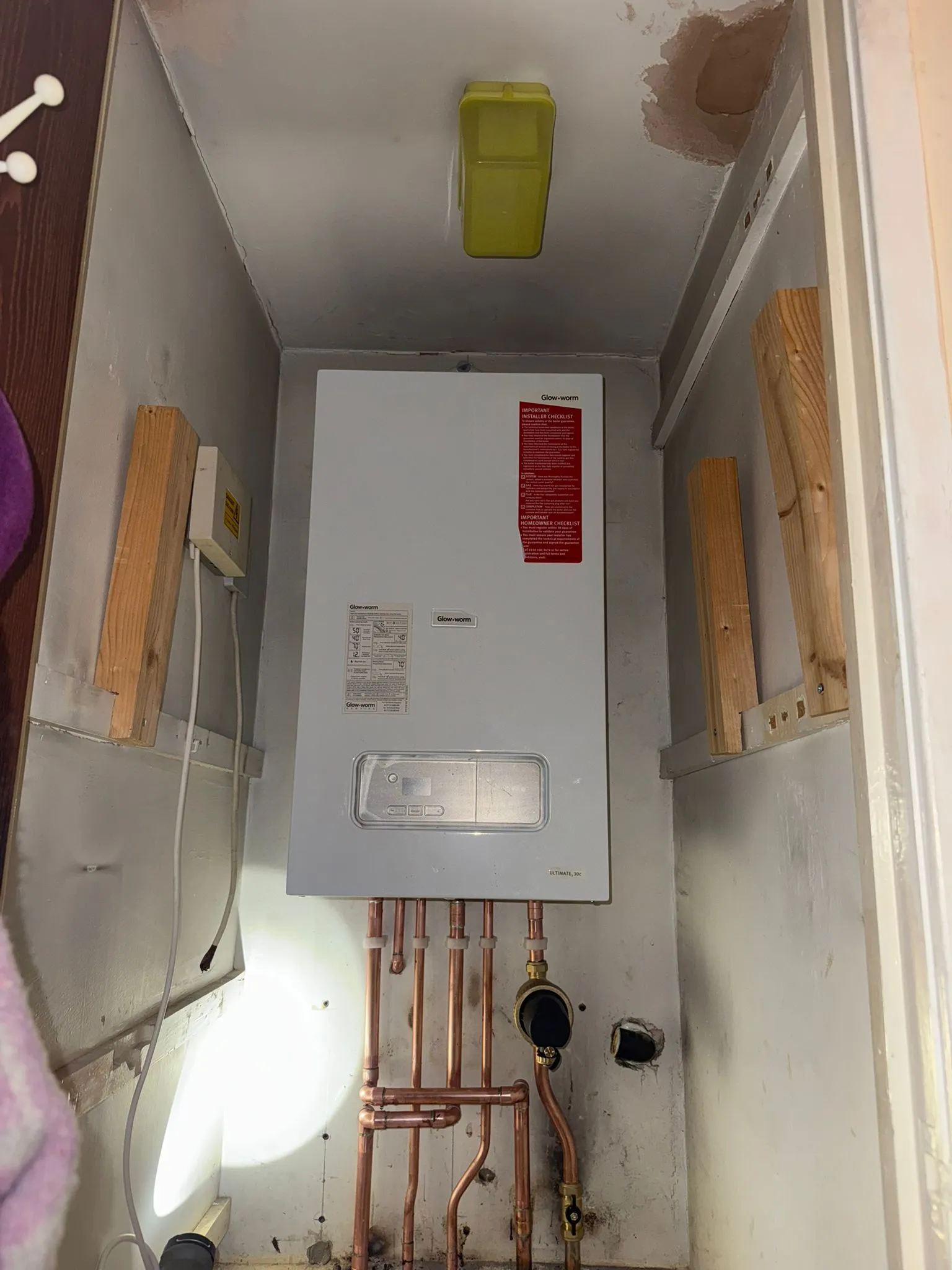 Professional Glow-worm boiler installation by Redorr Heating & Cooling Services Ltd in Warrington.